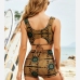 3Sexy Beach High Waist 2 Piece Swim Wear