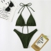 13Sexy Beach Wear Solid Bikini Set