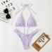 9Sexy Beach Wear Solid Bikini Set