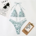 5Sexy Beach Wear Zebra Printed Bikini Set