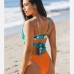 4Sexy Bikini Printed Beach 2 Piece Swimsuit Sets