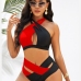 10Sexy Cut Out 2 Piece High Waist Swimsuit