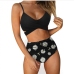 18Sexy High Waist Print 2 Piece Tank Bikini