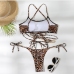 3Sexy Leopard  Summer 2 Piece Bikini Sets