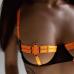 11Sexy Patchwork Hollow Out Strap Sleeveless Bikinis Swimsuits