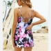 5Sexy Print Backless 2 Piece Bikini Sets