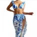 5Sexy Printed 3 Piece Beach Wear