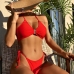 4Sexy Red Bikini Set Swim Wear