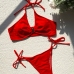 5Sexy Red Bikini Set Swim Wear