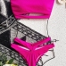 5Sexy Solid Strapless 2 Piece Swimsuit