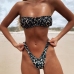 3Sexy Stapless Print Two Piece Bikini Sets