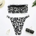 6Sexy Stapless Print Two Piece Bikini Sets