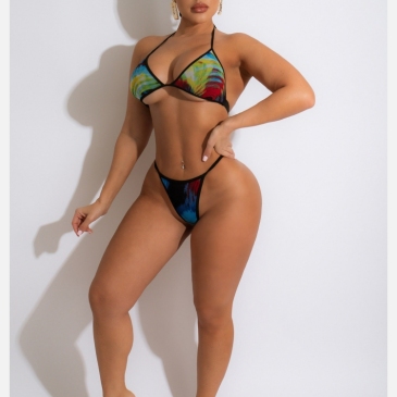 Sexy Swimwear Tie Wrap 2 Piece Bikini Sets