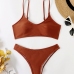 4Simple Design Low Cut 2 Piece Bikini Sets