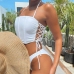 7Summer Sexy Side Tie Up Bikini Set