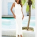 4 Hollowed Out Tassels Sleeveless One Piece Cover Up