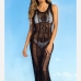 8 Hollowed Out Tassels Sleeveless One Piece Cover Up