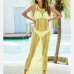 1 Hollowed Out Tassels Sleeveless One Piece Cover Up