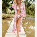 5Beach Casual Floral Cover Ups Long Coats