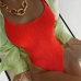 10 Candy Color One-piece Women Swimsuit One Piece