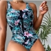 1 Sexy Floral Backless One Piece Swimsuit