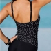 5 Sexy V-neck Sleeveless One-Piece Swimsuit