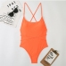 9 Solid Color Halter One-Piece Bikini