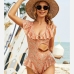 1Beach Floral Hollow Out One-Piece Swimsuits