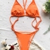 25Beach Holiday Solid Color Swimming Costumes