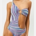 7Beach One Piece Hollow Out One Shoulder Swimsuit