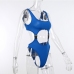 18Charming Hollow Out Sleeveless Beach One-Piece Swimsuit