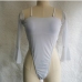 6Gauze Long Sleeve Camisole One Piece Swimsuit