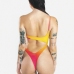 3Gradient Cut Out Plus Size One Piece Swimwear