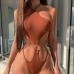 3Newest Cut Out One-Piece Swimsuit