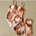 3One-Piece Swimsuit With Cover Ups Set