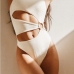 1Seductive Beach Hollow Out One Piece Bikini