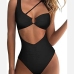 14Sexy Cutout Sleeveless One Piece Swimsuit