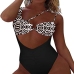 5Sexy Cutout Sleeveless One Piece Swimsuit