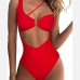 10Sexy Cutout Sleeveless One Piece Swimsuit