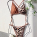 8Sexy Leopard Patchwork One Piece Bikini For Women