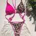 10Sexy Leopard Patchwork One Piece Bikini For Women