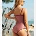 4Summer Beach Spaghetti Strap  Backless Sleeveless Swimsuits