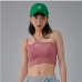 1 Irregular Design  Letter Crop Top Tank Top