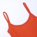 8 Leisure Time Backless Solid Knitting Tank Top