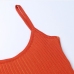 9 Leisure Time Backless Solid Knitting Tank Top