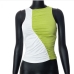 7 Leisure Time Contrast Color Ruched Tank Top