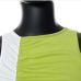 10 Leisure Time Contrast Color Ruched Tank Top