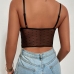 5 Perspective Backless Dot Lace Sexy Tank Top