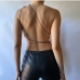 7 Sexy Nightclub Backless One Shoulder Tank Top