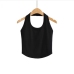 15 Sexy Pure Color Halter Crop Tank Top